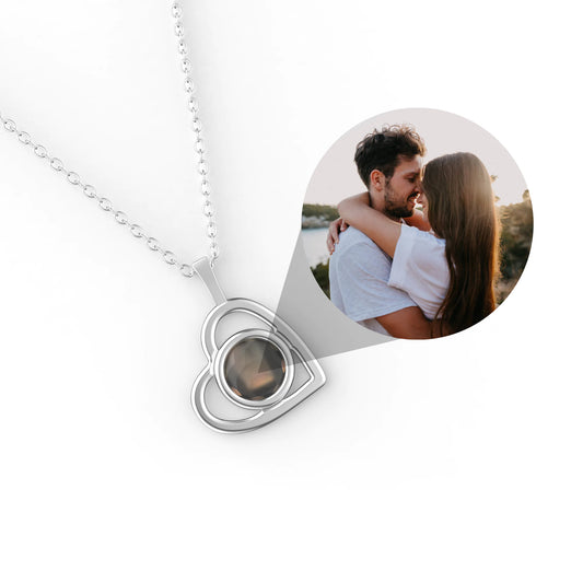 AMOR Custom Photo Projection Necklace